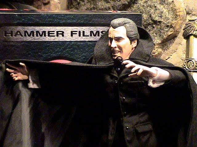 Figurine of Christopher Lee as Dracula from the Hammer Films