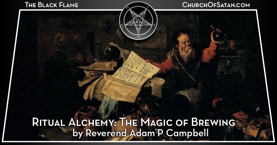 Ritual Alchemy: The Magic of Brewing. Painting Credit: David Teniers - The Alchemist