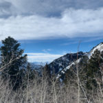 Snowshoeing Circle Peak Trail, Big Cottonwood Canyon, Wasatach Mountains, Utah
