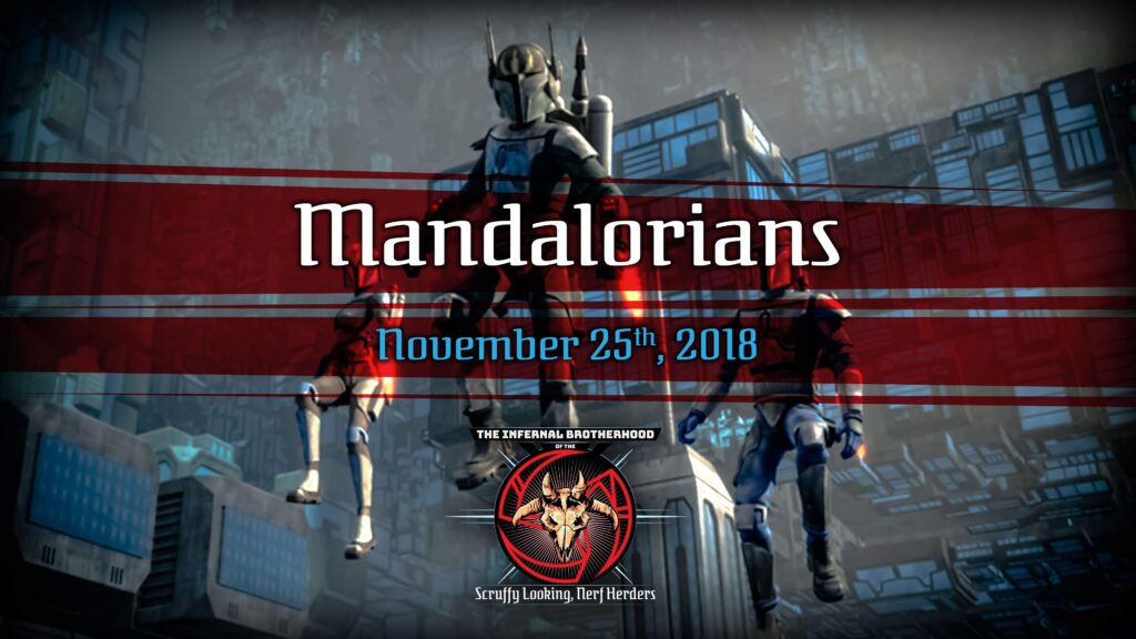 IBSLNH - Mandalorians - November 2018