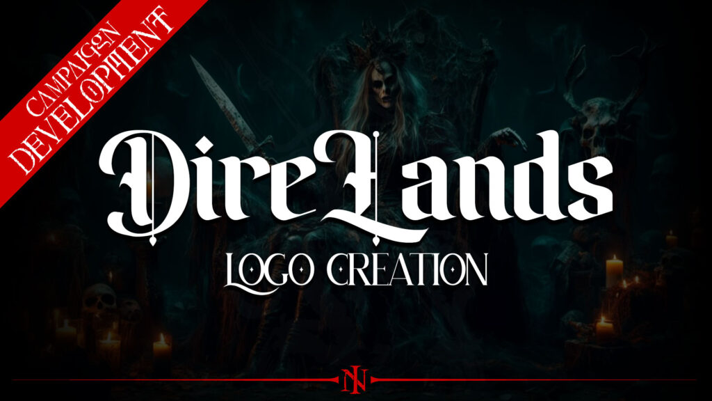 DireLands Logo Creation | DireLands Fantasy Campaign Setting | In Nomine