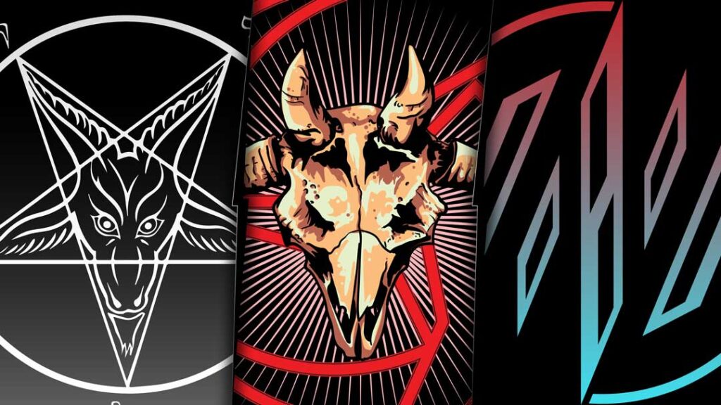 Homepage Banner for reverendcampbell.com - Church of Satan, The Infernal Brotherhood, and Eviliv3 Logos