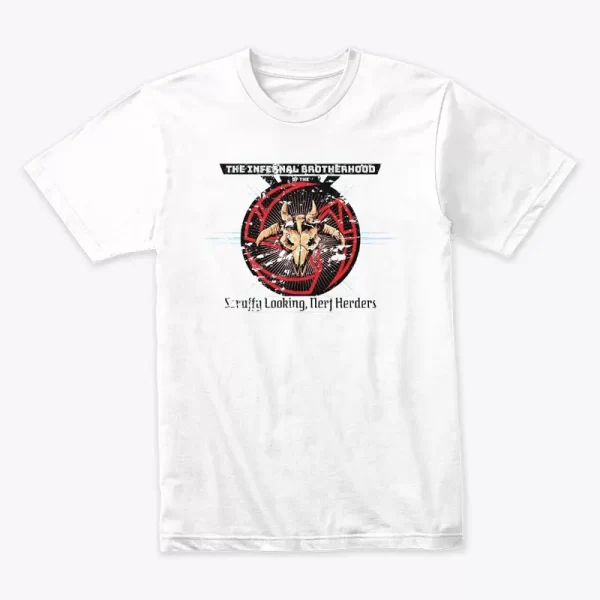 Distressed The Infernal Brotherhood Logo Light T-Shirt