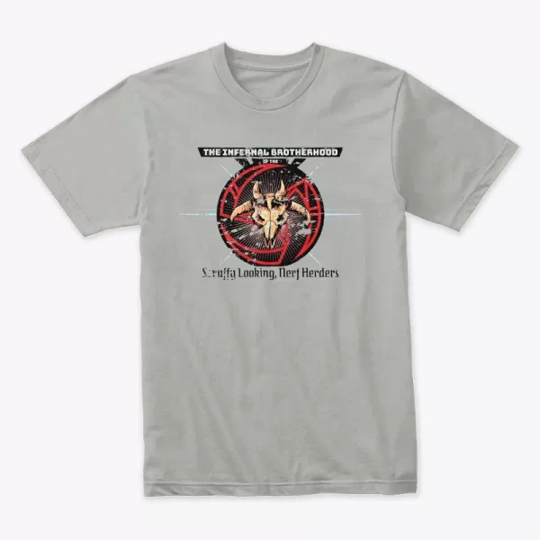 Distressed The Infernal Brotherhood Logo Light T-Shirt