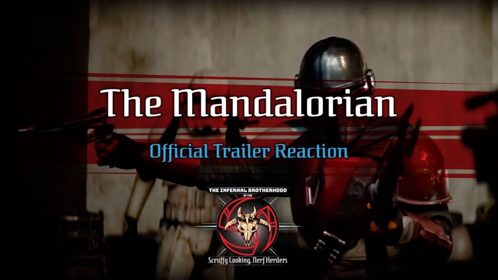 The Mandalorian Official Trailer Reaction Video